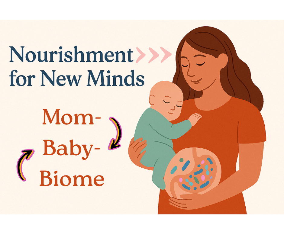 Mom-Baby-Biome: Nourishment for New Minds